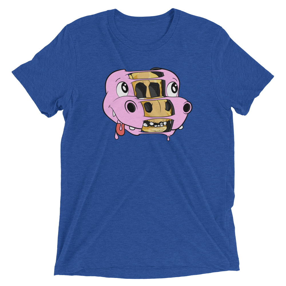 Bubblegum Splithead Tri-Blend T-Shirt